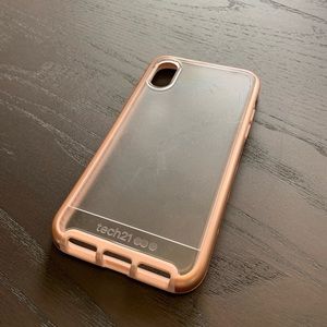 Tech21 Evo Elite Case for iPhone X Rose Gold